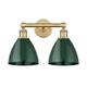 Option Brushed Brass / Green