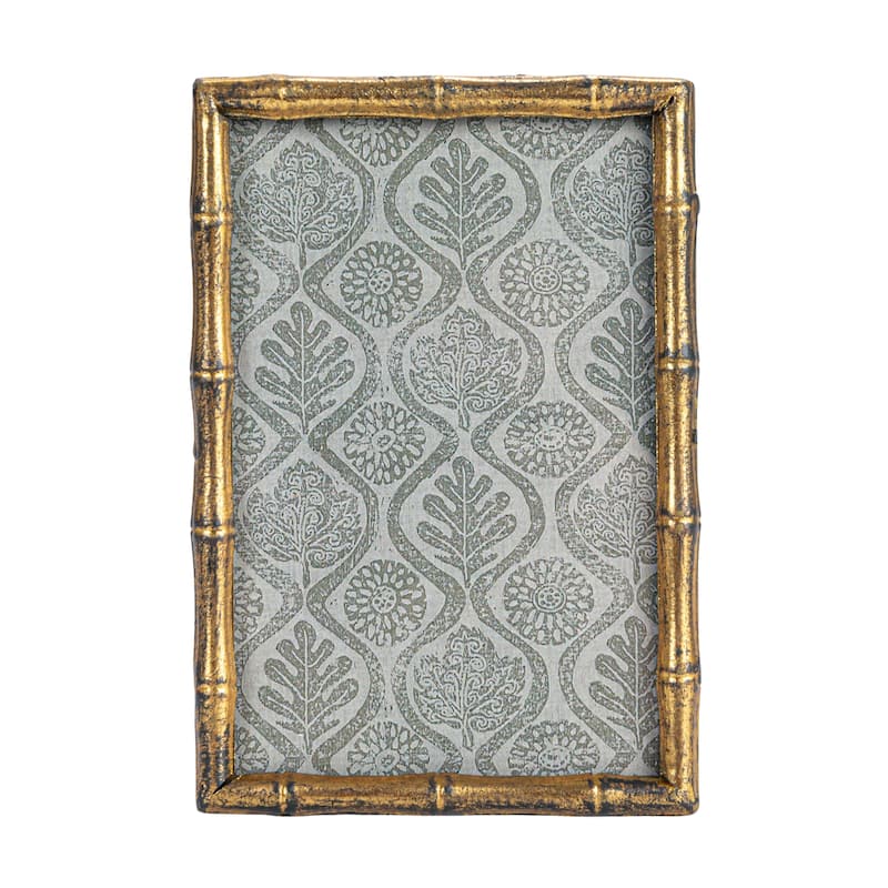 Metal Bamboo-Style Photo Frame