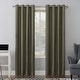 Sun Zero Cameron Thermal Insulated Total Blackout Grommet Curtain Panel ...
