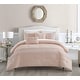 preview thumbnail 3 of 22, Chic Home Brye 5 Piece Pleated Embroidered Design Comforter Set