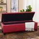 Lucinda Faux Leather Storage Bench by Christopher Knight Home - 51.25" L x 17.50" W x 16.25" H