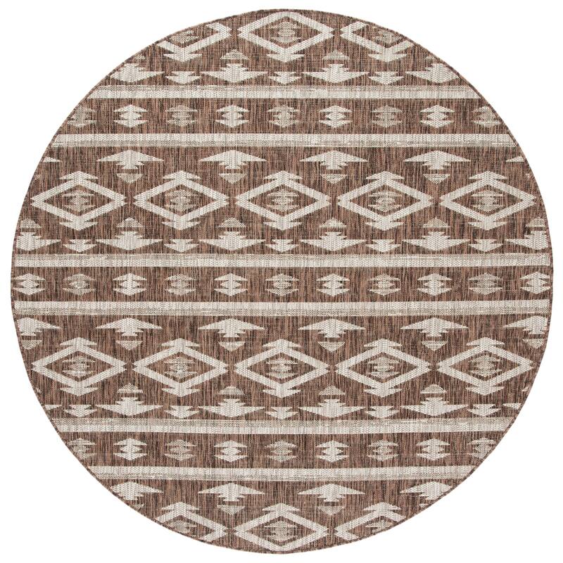 SAFAVIEH Courtyard Fraidel Indoor/ Outdoor Waterproof Patio Backyard Rug