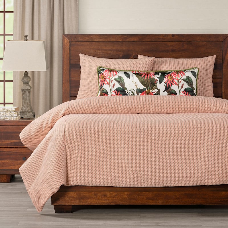 Smithsonian Lattice Weave Duvet Cover Set