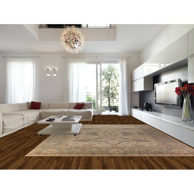 Palace Size Oushak Oriental Large Rug Handmade Wool Carpet - 12'3"x 14'0"