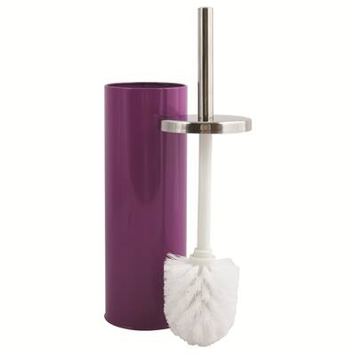 Toilet Brush And Holder MSV-France Purple Metal
