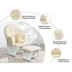 preview thumbnail 8 of 54, Ultimate Nursery Comfort - Glider and Ottoman Set with Reclining Cushion Chair, Rocker Chair with Padded Back and Armrests