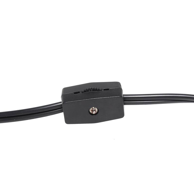 Adjustable Desk Lamp with Pen Holder - 15.75" - Black