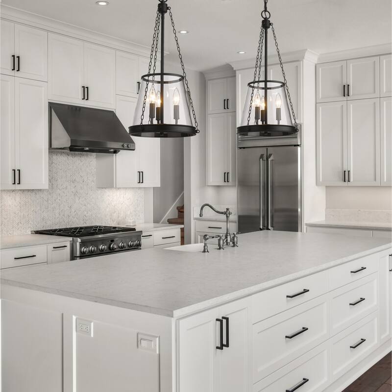 Z-Lite 341P12 Prescott 3 Light 12" Wide Pendant