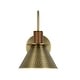 preview thumbnail 10 of 15, Modern 1-Light Bedroom Cone Metal Wall Sconce