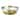 Heim Concept 6.5-inch Gilt Leaf Hammered Bowl