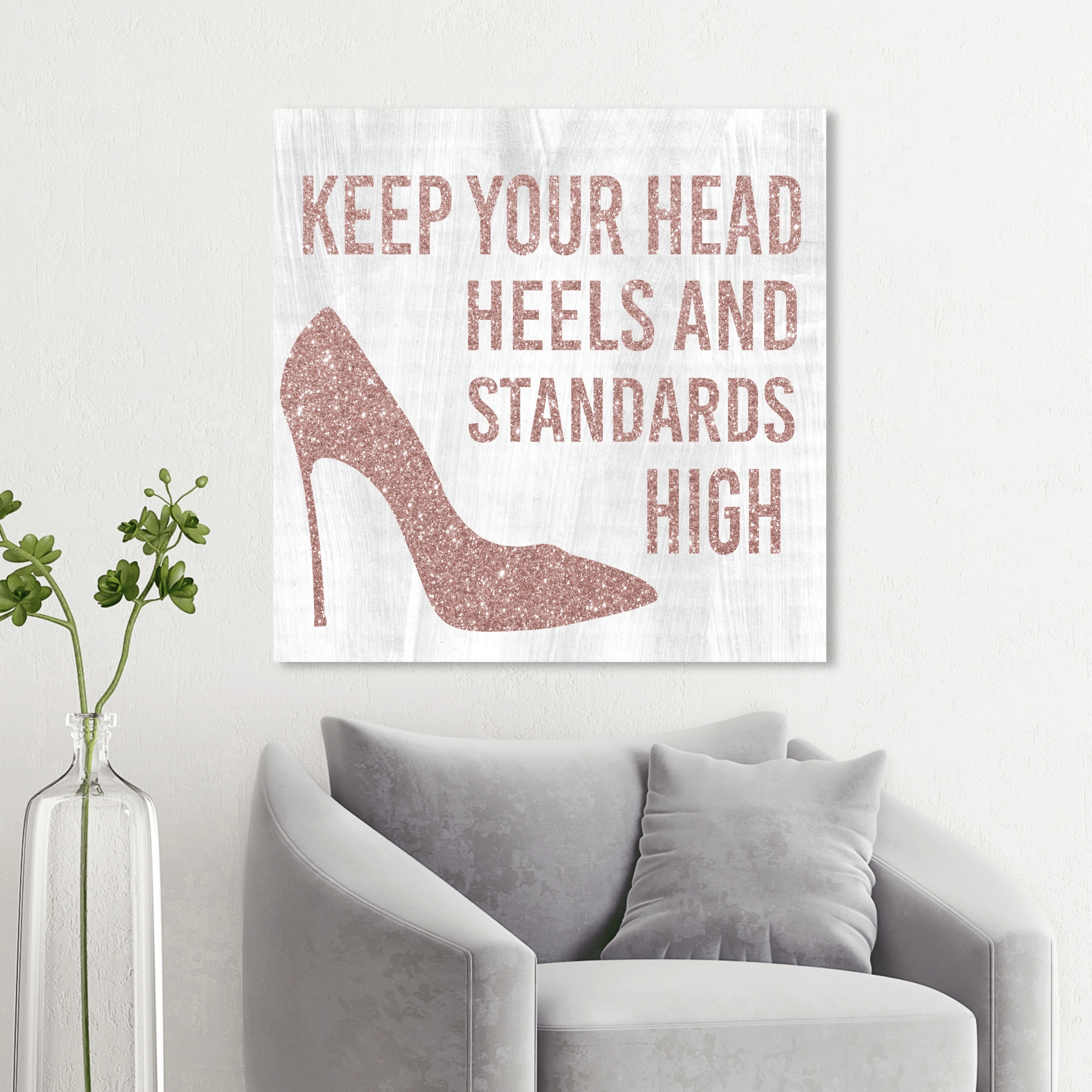 High Heel shoes with funny saying. Stock Photo by ©amarosy 117050978