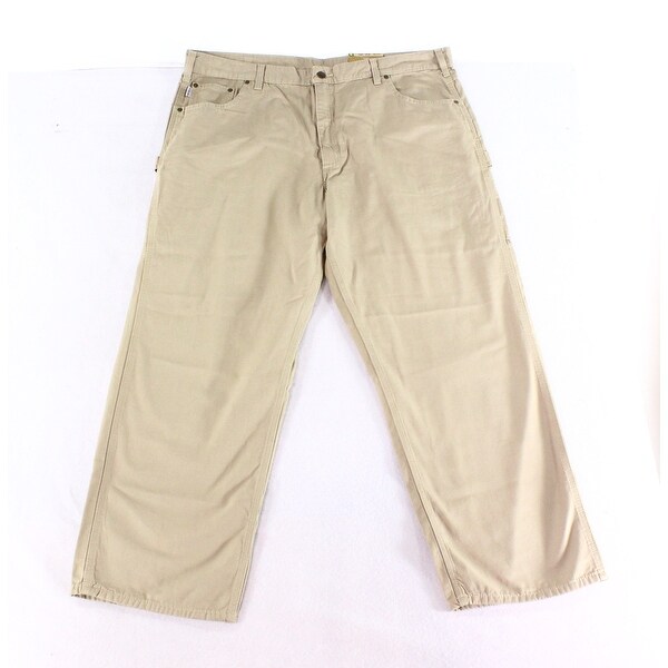 carhartt khaki carpenter pants