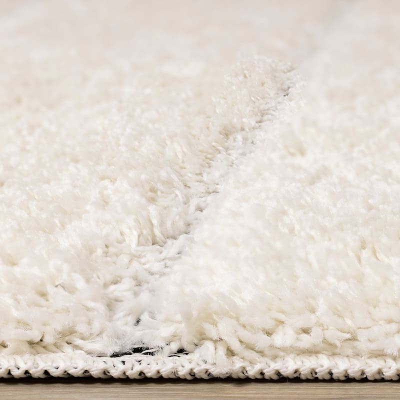 Napa Collection - Cream Angled Lines Rug