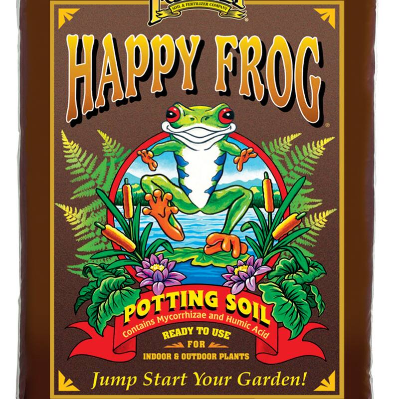 Hydrofarm 10 Gal Gardener w/4' Trellis Tower & FoxFarm Happy Frog Soil, 12 Qt - 6.5