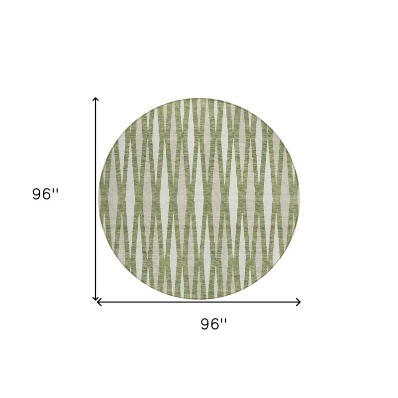 HomeRoots Geometric Transitional Rectangle Outdoor Rug