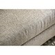 preview thumbnail 3 of 2, Furniture of America Hann Farmhouse Beige Fabric Plush Loveseat