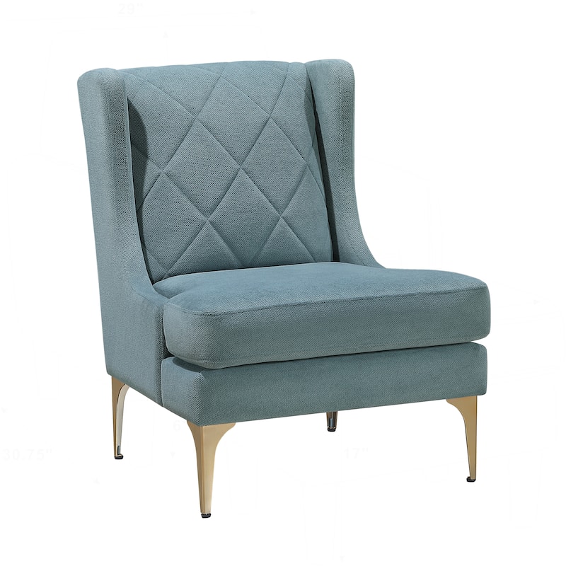 Luxurious Wingback Accent Chair with Exceptional Comfort and Stylish Design