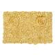 Home Weavers Bellflower Collection Absorbent Cotton Machine Washable Bath Rug 21"x34" - Yellow