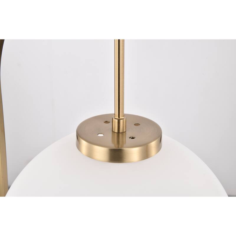 Moonrise 11 Inch Modern Opaque Glass Pendant