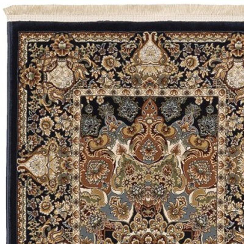 HomeRootsMedallion Traditional Rectangle Area Rug