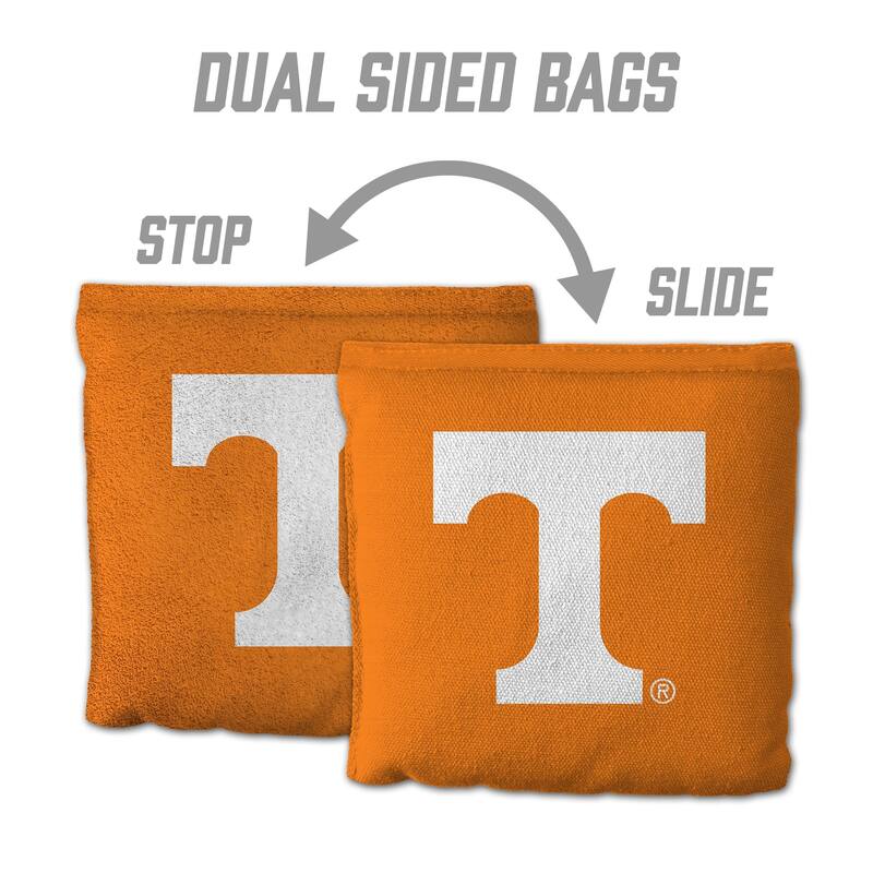 Tennessee Volunteers NCAA Dual Sided Pro Stop & Slide Cornhole Bags
