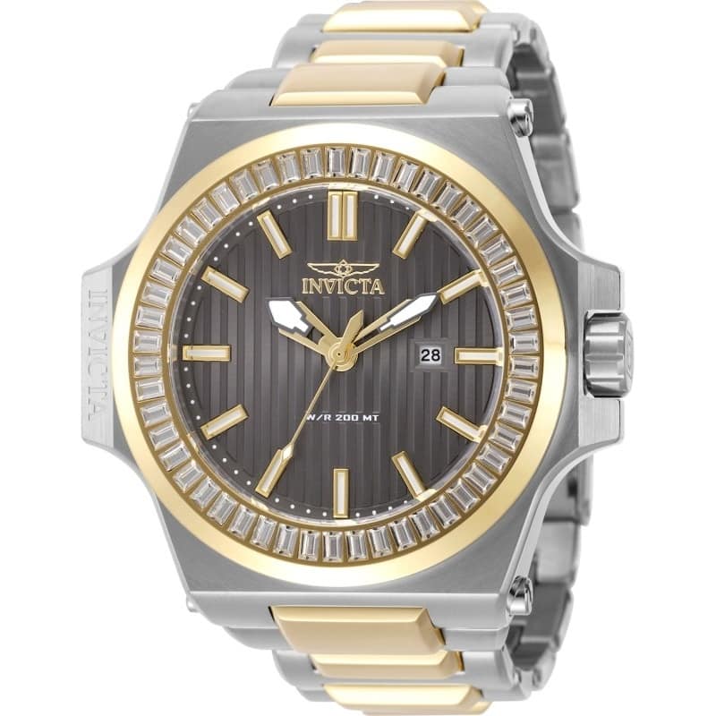 INVICTA Men's 49135 Akula Quartz PC32 Metal Dial Watch - Gunmetal