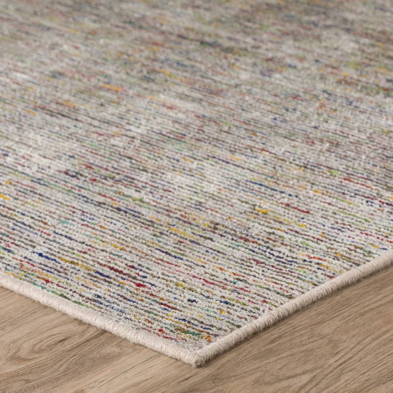 Addison Villager Textured Solid Wool and Viscose Area Rug
