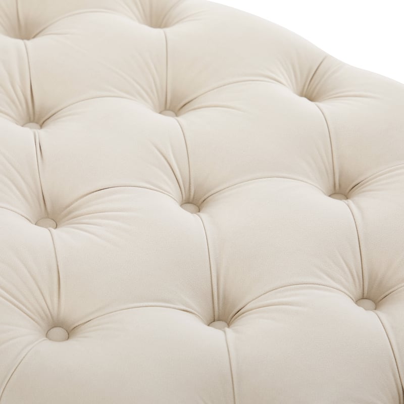 Christopher Knight Home - Anne Bedroom End-of-Bed Bench with 2 Pillows and Velvet Upholstery