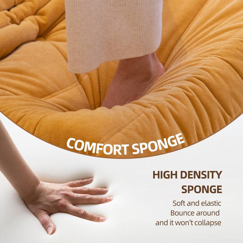 Big Bean Bag Chair Lounger Chair Stable Bean Bag Sofa for Home