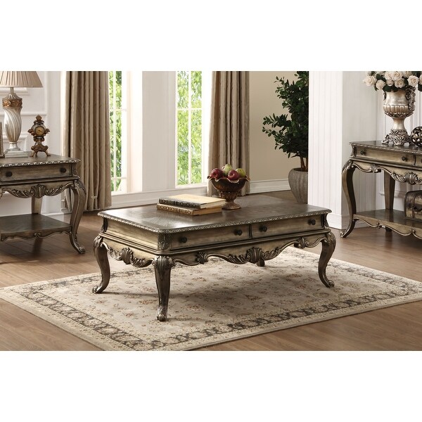 Acme Ragenardus Coffee Table Vintage Oak
