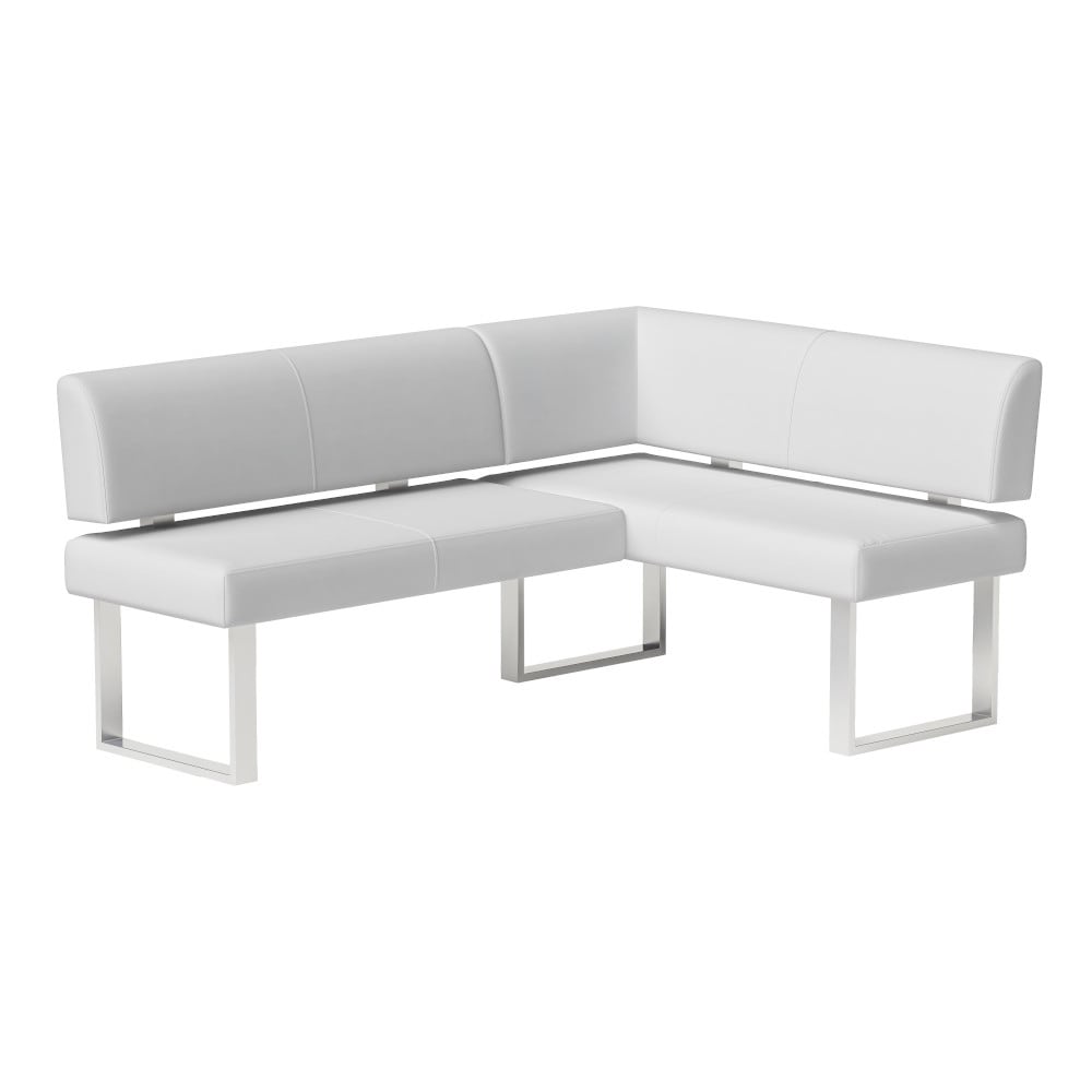 Somette Leah White Nook Corner Dining Bench On Sale Bed Bath