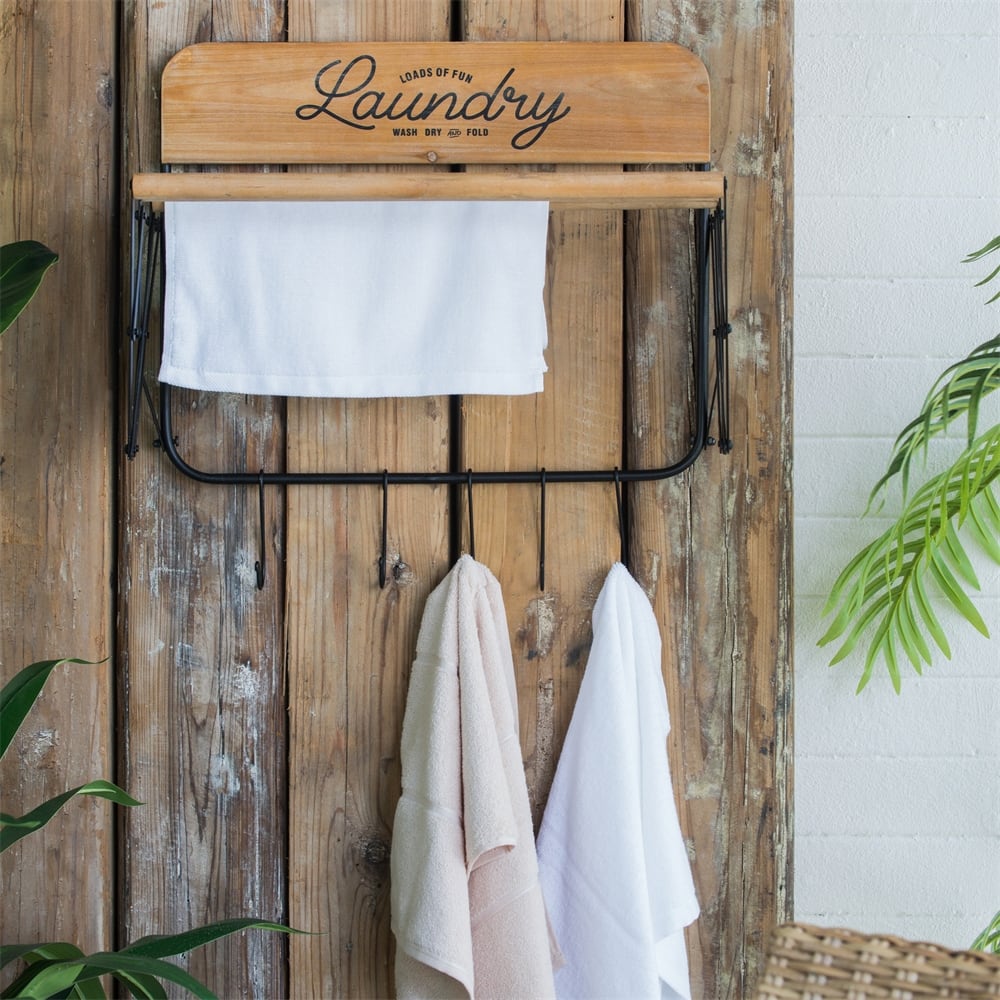 20x14x20" Laundry Rack with Accordion Design