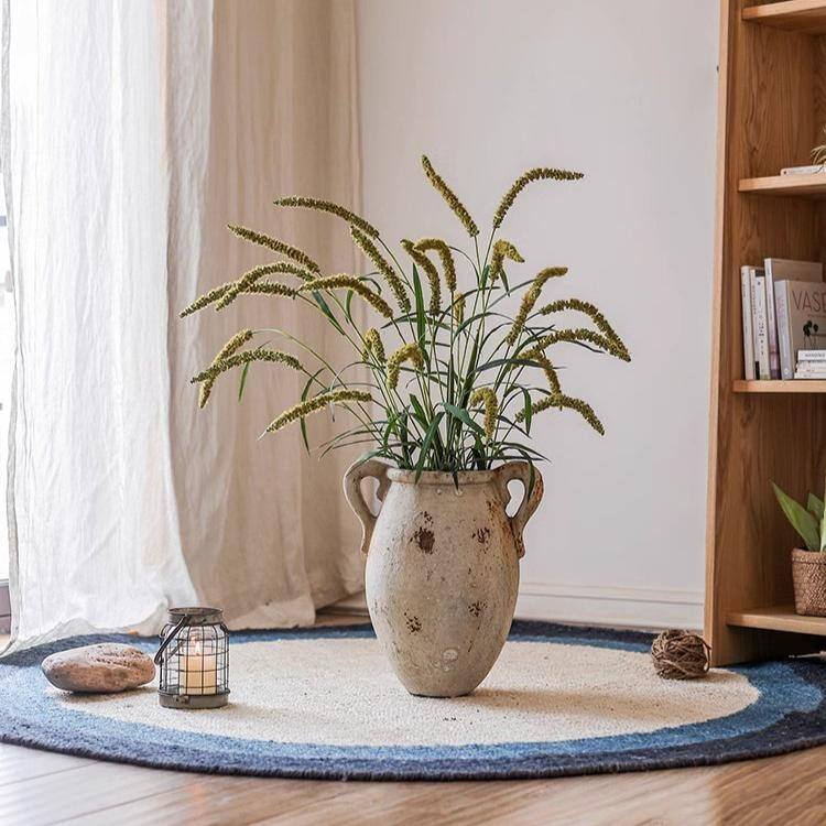 RusticReach Three-Headed Dogtail Grass Stem 39" Tall