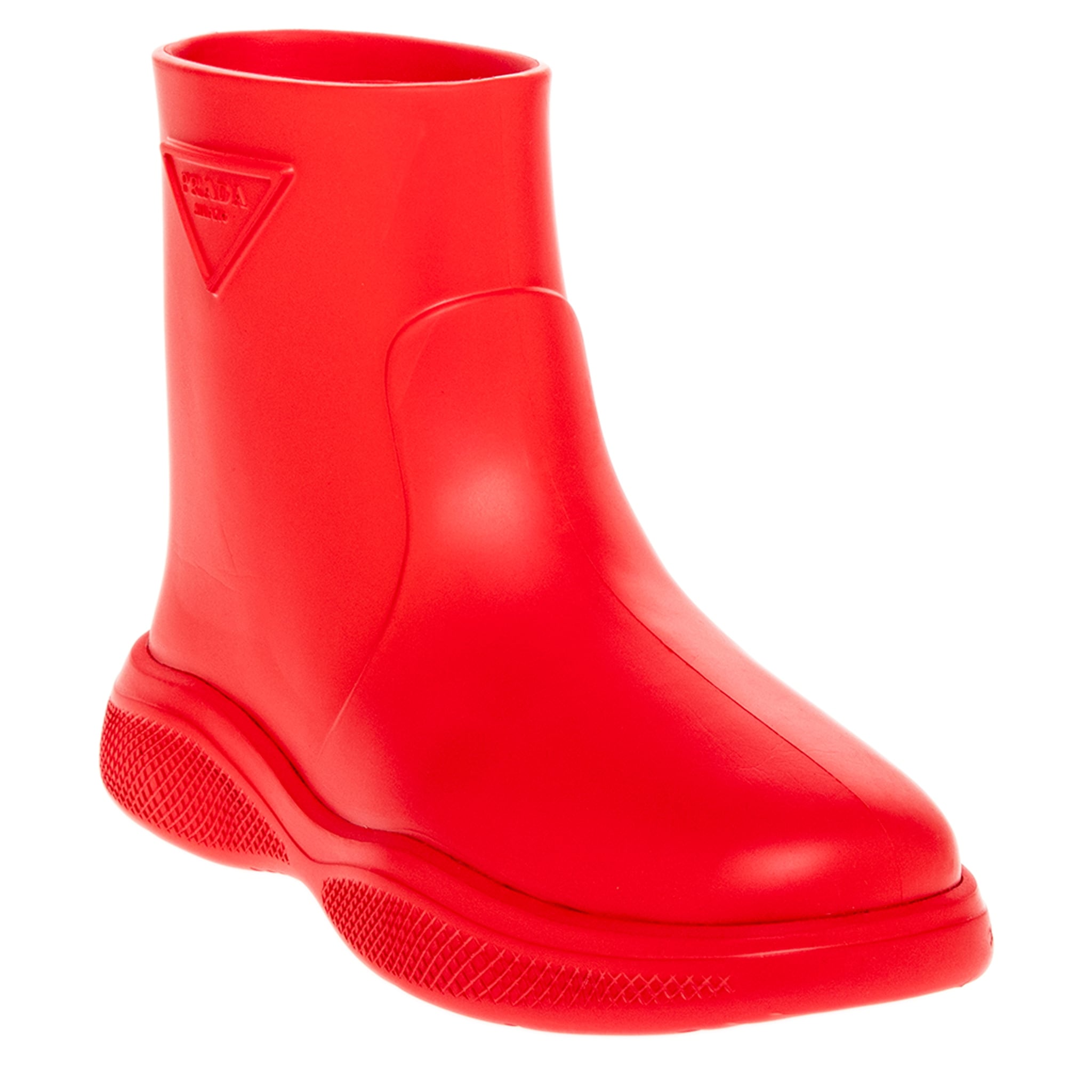 Prada Rubber Rainboots - Overstock - 43147284
