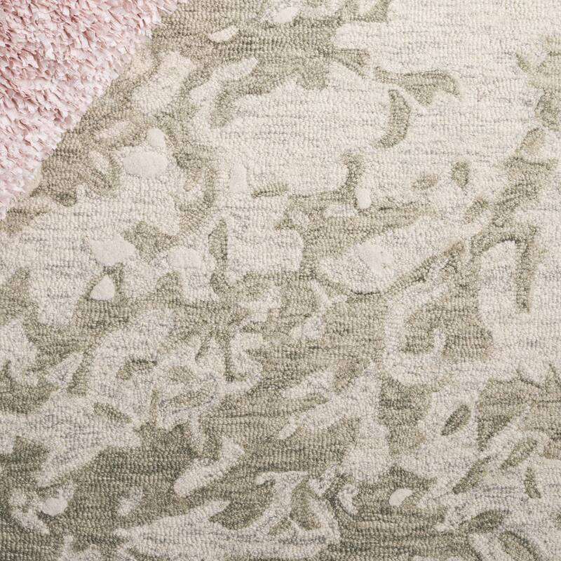 SAFAVIEH Handmade Pine Greth Contemporary Wool Rug