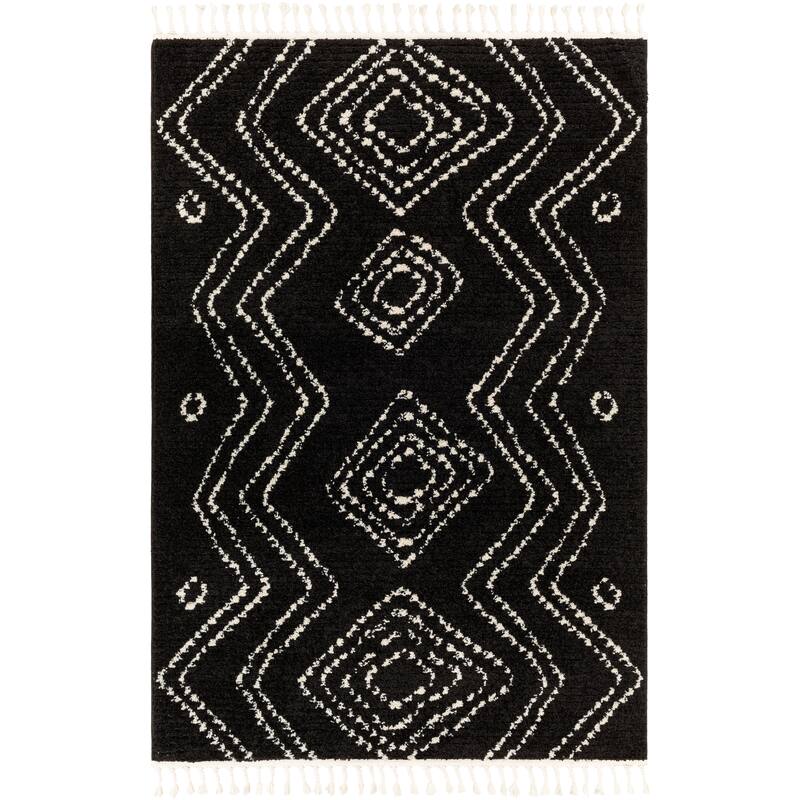 Mr. Kate Winston Boho Diamond Plush Area Rug