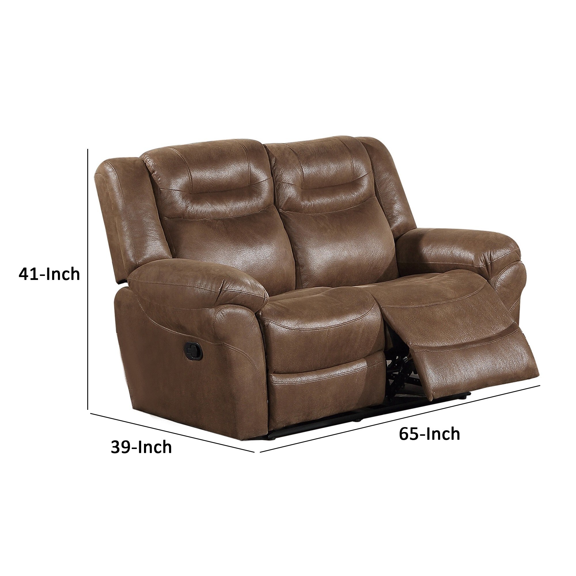 72 inch reclining clearance loveseat