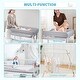 preview thumbnail 2 of 6, Adjustable Height Foldable Changing Table for Infant