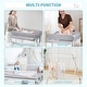 preview thumbnail 11 of 23, Foldable Baby Changing Table with 2 Drawers