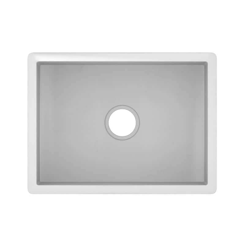 NativeStone Farmhouse 24" Kitchen Sink - 24" x 18" x 10.25"
