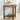 Half Moon Side Table, 2-Tier Narrow End Table Half Round Bedside Table