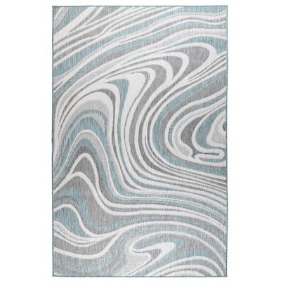 Liora Manne Malibu Waves Indoor/Outdoor Rug