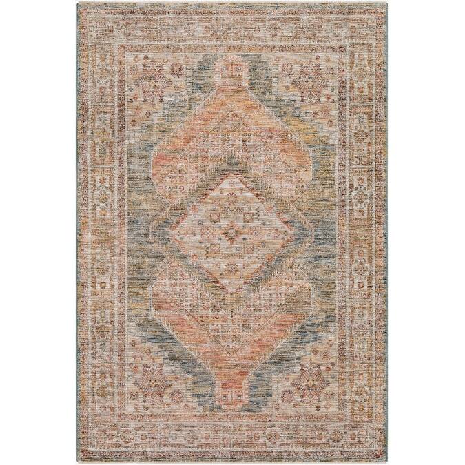 Livabliss Traditional Naila Medallion Area Rug
