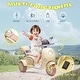 preview thumbnail 12 of 22, 12V Slow Start Two-seater Three Wheels Kids Ride On Electric Motorcycle with Multi-function player&Storage Box for kids Aged 3-6