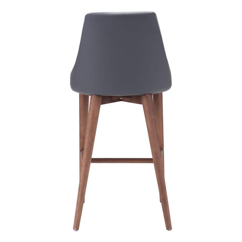 Counter Chair Solid Back - Product (in) : 18.1" W x 19.7" D x 37" H