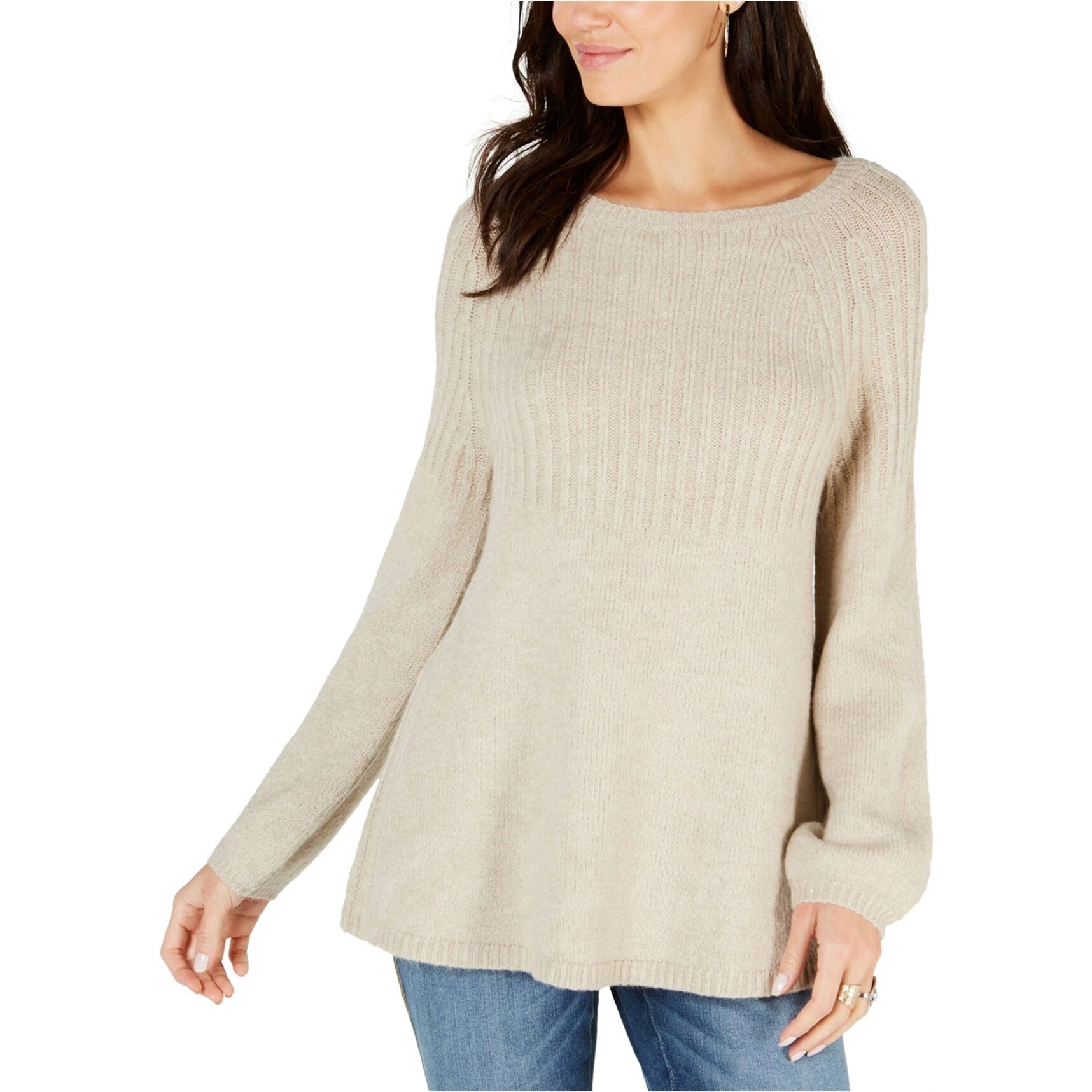bishop sleeve sweater