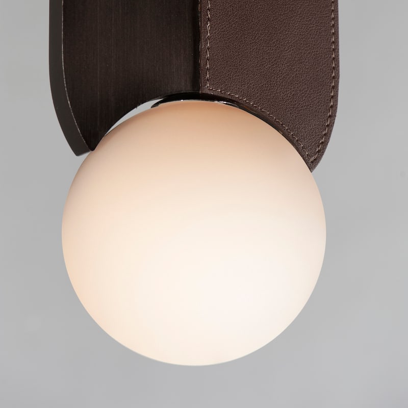 Studio M SM24603 Stitched 6" Wide LED Mini Pendant by Nina Magon