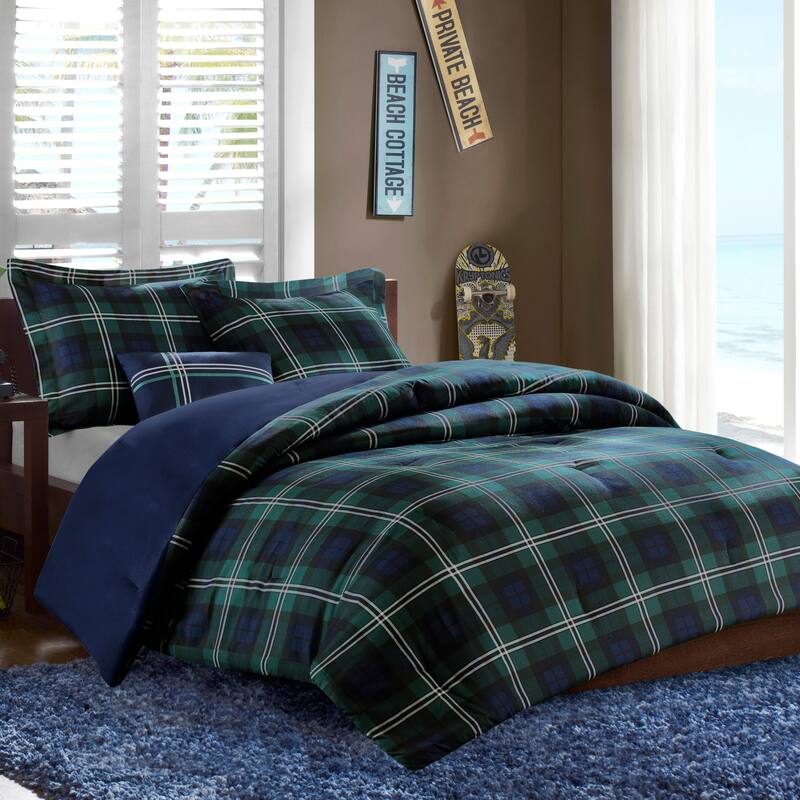 Cameron Blue Comforter Set by Intelligent Design