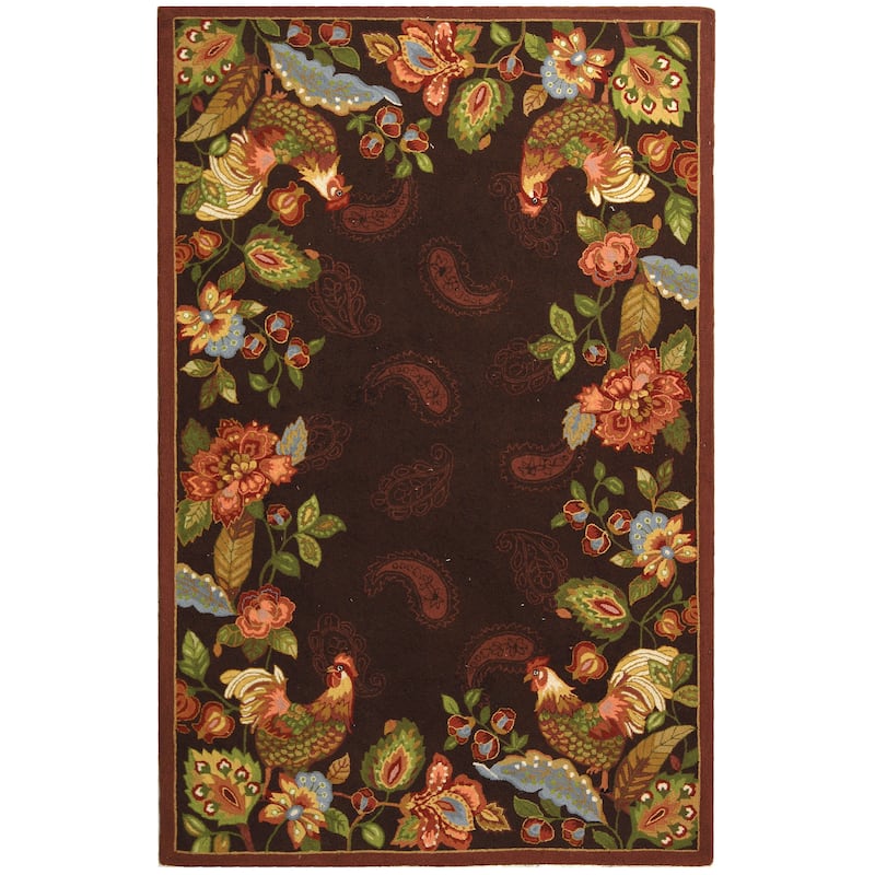 SAFAVIEH Handmade Chelsea Coby French Country Wool Rug