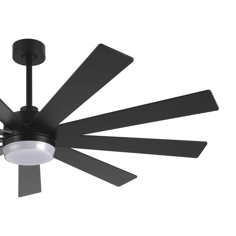 MLiAN DC Motor Indoor Ceiling Fan with Light and Remote